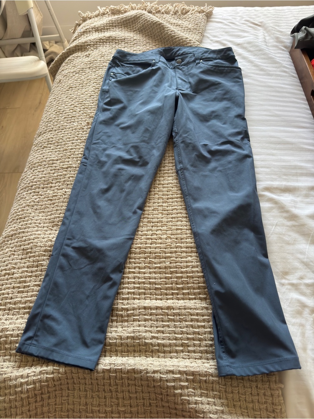 lululemon athletica Slate Blue ABC Slim Stretch Chinos Pants